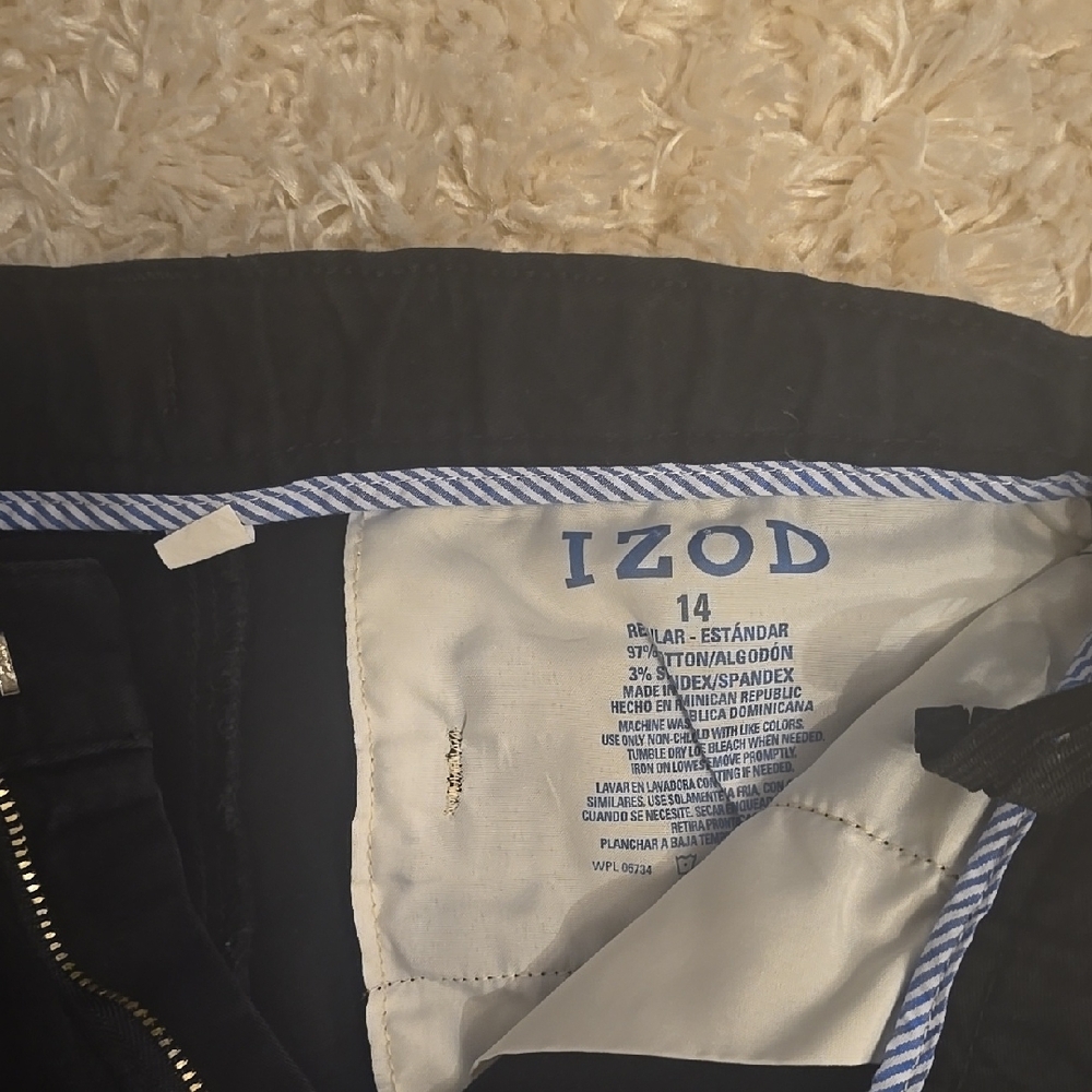 IZOD Black Pants
